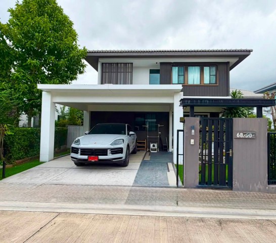 ให้เช่า #บ้านเดี่ยว หมู่บ้านมัณฑนา บางนา กม.7 ซอยราชวินิตบางแก้ว #ใกล้เมกาบางนา QQ