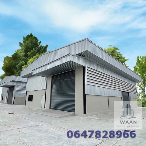 ปล่อยเช่าโกดังปิ่นทอง 1  มีอ๊อฟฟิสพร้อมเข้าอยู่ ศรีราชา ชลบุรี Factory &amp Warehouse For RENT