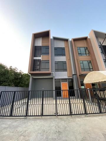 ขายโฮมออฟฟิศ 3 ชั้น พร้อมโกดัง หลังมุม 91.4 ตรว. ซอยกันตนา ย่านบางใหญ่ นนทบุรี ** ขายพร้อมผู้เช่า