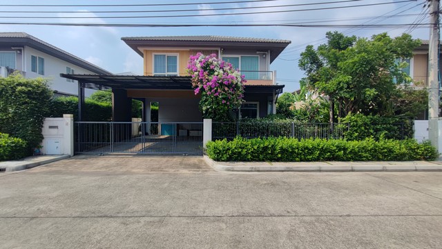 บ้านมัณฑนา เลค วัชรพล บิ้วเฟอร์ครบ เครื่องใช้ไฟฟ้ามี แต่งพร้อม สวนสวย