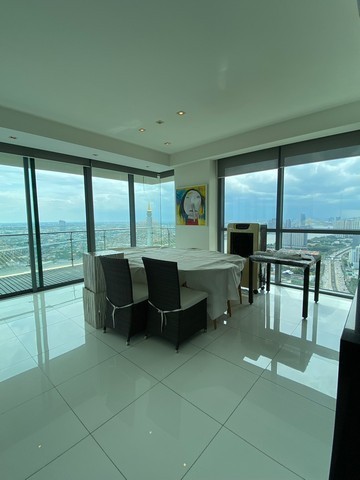 ขายหรือให้เช่าPenthouse Condo โครงการThe Pano พระราม3 ชั้น 38 วิวแม่น้ำเจ้าพระยา ใกล้สะพานภูมิพล