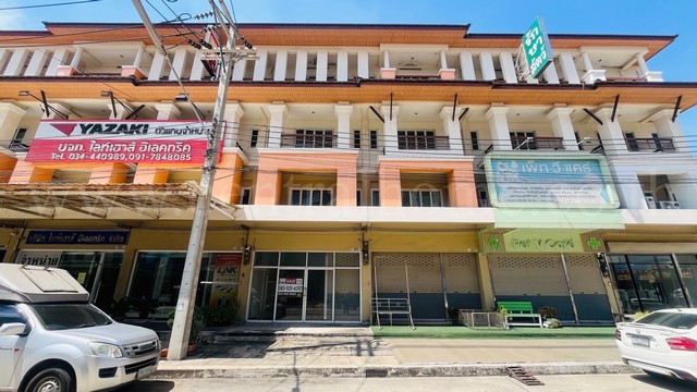 อาคารพาณิชย์ 4 ชั้น ติดถนนพระราม 2 ใกล้เซ็นทรัลมหาชัย ทำเลดี