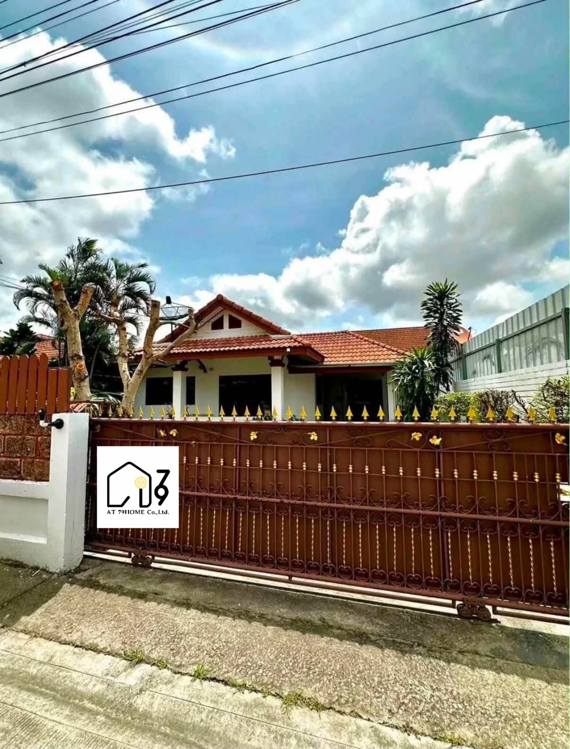 Vายและให้เช่าบ้านเดี่ยว ใกล้โรบินสันบ้านฉาง ระยอง พร้อมเฟอร์นิเจอร์