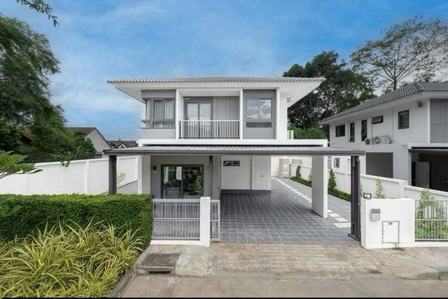 บ้านเด 2 ชั้น สไตล์ Modern + Japanese + Minimal  หางดง