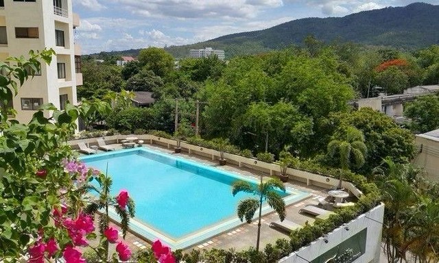 คอนโด ตกแต่งสวย สไตล์โรงแรมล้านนา เฟอร์นิเจอร์ครบ SkyBreeze คอนโด