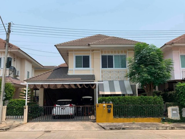 บ้านเดี่ยว 2 ชั้น เฟอร์นิเจอร์ครบ ทำเลดี บรรยากาศเงียบสงบ หางดง