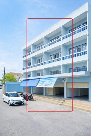 260914chpnsok ให้เช่า อาคารพาณิชย์ อาคารพาณิชย์ 4 ชั้น ขนาดที่ดิน 20 ตร.ว. พื้นที่ใช้สอย 280 ตร.ม.ใกล้โลตัส โกเฟรช เอกชัย 85-91 ชั้นที่ 1