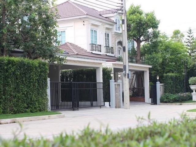 รหัสC7251 ให้เช่าและขายบ้านเดี่ยวหมู่บ้านแกรนดิโอ ลาดพร้าว-เกษตรนวมินทร์ บ้านตกแต่งสวยพร้อมอยู่