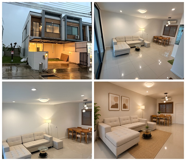 ทาวน์โฮมหลังมุม พร้อมเข้าอยู่ 26.6 ตร.ว 2.59 ล้านบาท 4ห้องนอน 3ห้องน้ำ ฟรีโอน โทร 065-6298798