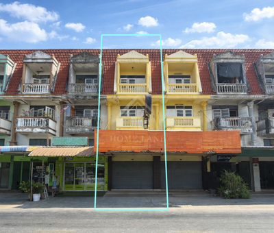 ขาย และ เช่า อาคารพาณิชย์ 3.5 ชั้น  ซอย ไทรม้า 11 นนทบุรี