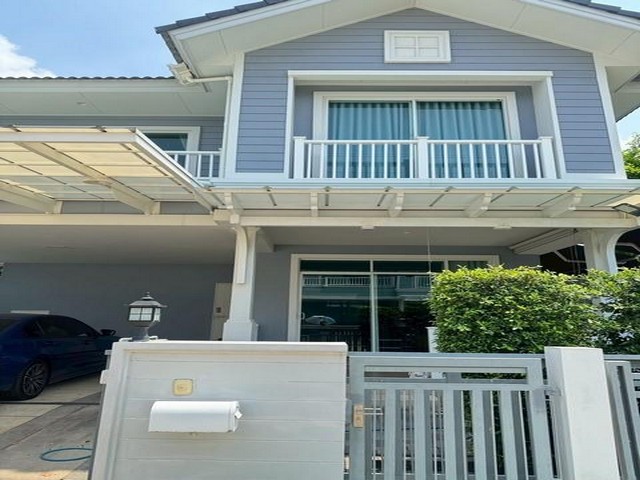 ให้เช่า บ้านเดี่ยว 2 ชั้น โครงการ บุราสิริ ปัญญาอินทรา บ้านสไตล์ยุโรป