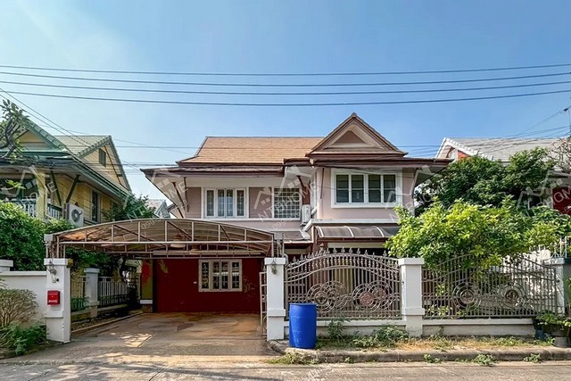 ให้เช่า 25000 บาท/เดือน บ้านเดี่ยว 2 ชั้น หมู่บ้านนราธิป ไทรม้า