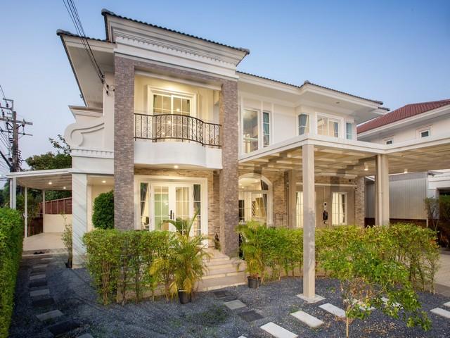 ให้เช่าบ้านเดี่ยว 2 ชั้น 100 ตร.ว. คาซ่าวิลล์ สุขาภิบาล 5 ซอย 71 สภาพใหม่ ใกล้ทางด่วน