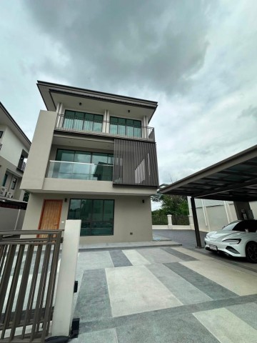 HS 2041 ขายบ้านเดี่ยวหรู 3 ชั้น AQ Arbor สวนหลวง ร.9 พัฒนาการ ใหม่ไม่เคยเข้าอยู่