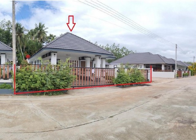 ขายบ้านเดี่ยวชั้นเดียว  พรลักษณ์ โฮมสวีท คลองหอยโข่ง-สงขลา