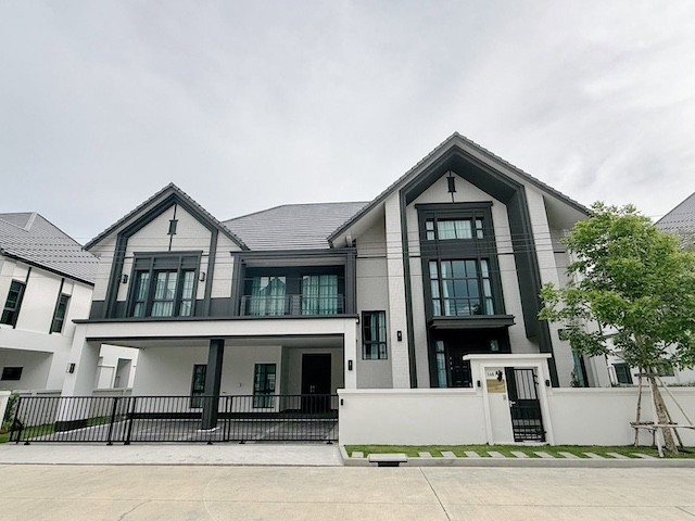 BH4333 ให้เช่าและขายบ้านเดี่ยว The City Bangna 2 L Size ติด Mega Bangna บ้านหรูบางนา 500 ตร.ม.