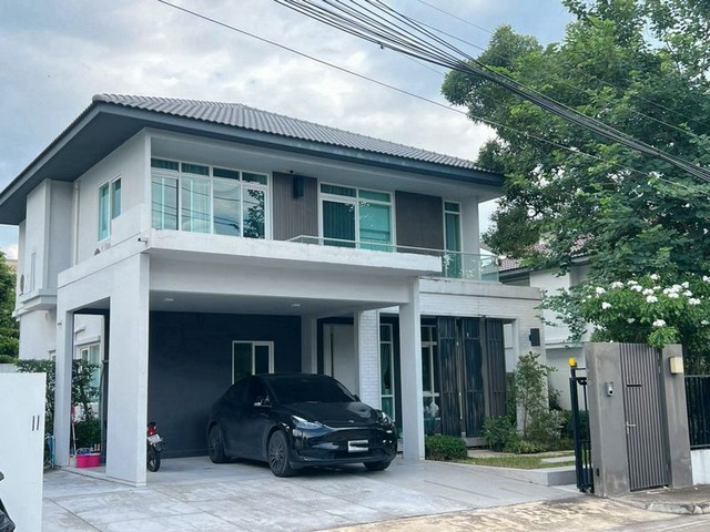 บ้านหรู พร้อมเข้าอยู่ หน้าบ้านหันทิศเหนือ บรรยากาศดี แม่เหียะ