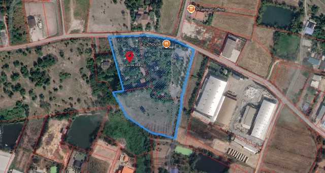 ที่ดิน 12-1-45 ไร่ ทำเลทอง ใกล้นิคมอมตะนคร พร้อมโอนทันที    ตำบลมาบไผ่ บ้านบึงชลบุรี
