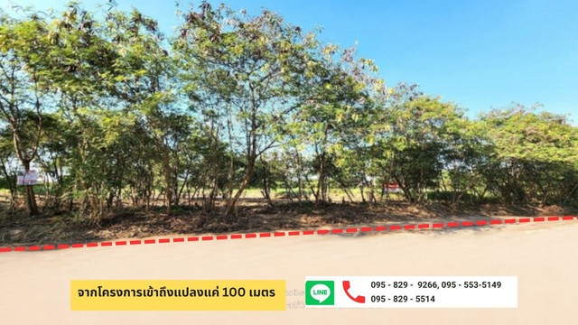 ขายที่ดินถมแล้ว 313 ตรว ด้านหลังติดริมคลองวิวน้ำ ใกล้ทางเข้า-ออกถนนบางนา-ตราด 26 โครงการรอยัล เพลส ใกล้เมกาบางนา   สมุทรปราการ