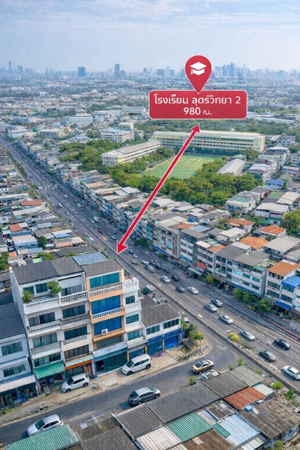 260904nilpueskn ให้เช่า อาคารพาณิชย์ คุณคือผู้ใช้คนแรก นาคนิวาส สตรีวิทยา 2  สุคนธสวัสดิ์  อาคาร 5นอน 3 น้ำ โลตัสส์ โกเฟรช สตรีวิทยา 2