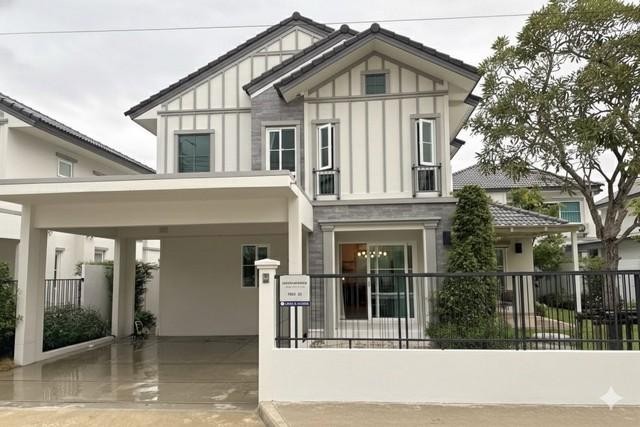 ให้เช่าบ้านเดี่ยว 2 ชั้น โครงการ วิลลาจจิโอ3 ศรีนครินทร์-บางนา ตกแต่งครบพร้อมเฟอร์นิเจอร์