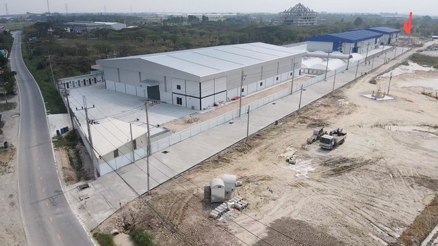 เช่าโกดัง 2000 ตารางเมตร ในพื้นที่ ตำบลหนองบอนแดง อำเภอบ้านบึง จังหวัดชลบุรี