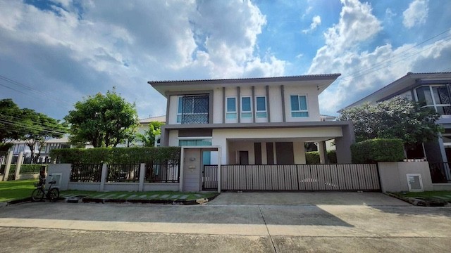 BH4391 ให้เช่าบ้านเดี่ยว Casa Ville Donmuang Songprapa คาซ่า วิลล์ ดอนเมือง สรงประภา บ้านแต่งครบ ใกล้สนามบินดอนเมือง