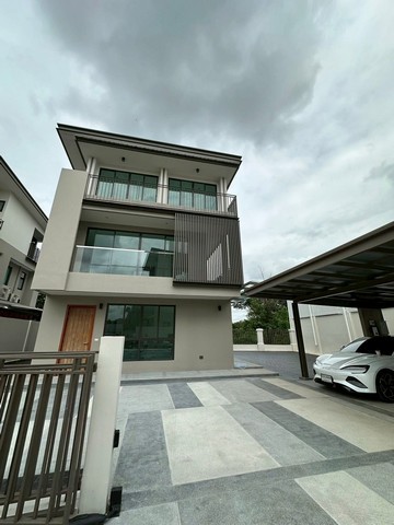 ขาย บ้านเดี่ยว AQ Arbor พัฒนาการ ขนาด 97.1 ตร.วา 3 ห้องนอน 4ห้องน้ำ บ้านใหม่ 3 ชั้น พร้อมห้องทำงาน ใกล้สนามบินสุวรรณภูมิ 16800000 บาท