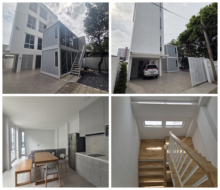 ขาย/เช่า โฮมออฟฟิศ 4 ชั้น สร้างใหม่ ซอยลาดพร้าววังหิน 32 แยก 6 ทำเลศักยภาพ เดินทางสะดวก โทร 0875170636