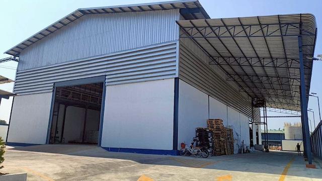 ขายโรงงาน 900 ตร.ว. ตรงข้ามนิคมอุตสาหกรรมท่าจีน สมุทรสาคร มีอนุญาต รง.4