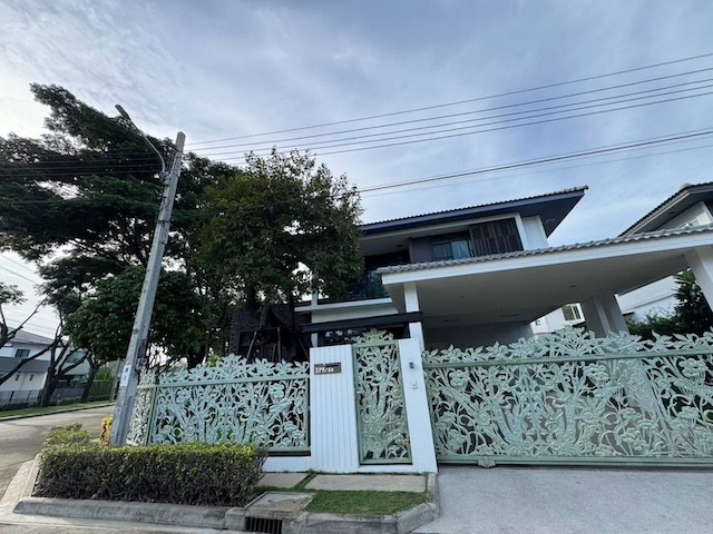 BH4332 ให้เช่าบ้านเดี่ยว 2 ชั้น หมู่บ้านมัณฑนา วงแหวน กัลปพฤกษ์ บ้านหัวมุมสภาพสวย ทำเลดีติดถนนกาญจนาภิเษก ใกล้ The Mall บางแค ถนนราชพฤก