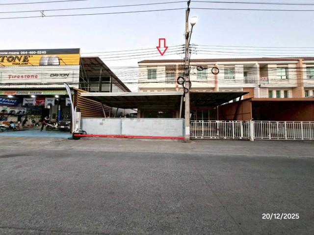 ขายอาคารพาณิชย์ 3 ชั้น โครงการกลอรี่เฮ้าส์ เฟส 2  อำเภอคลองหลวง