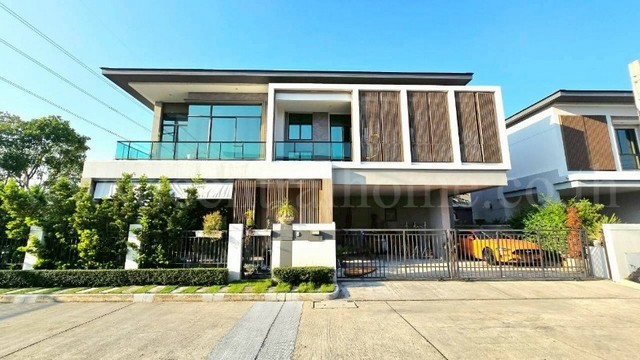 บ้านเดี่ยว บางกอก บูเลอวาร์ด ดอนเมือง-แจ้งวัฒนะ หลังริม ใกล้สนามบินดอนเมือง