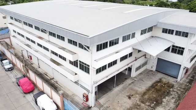 ให้เช่าโกดังพร้อมสำนักงาน 3 ชั้น พื้นที่ใช้สอย ทั้งหมด 4326 ตารางเมตร พื้นที่สีม่วง โซนพระประแดง สมุทรปราการ