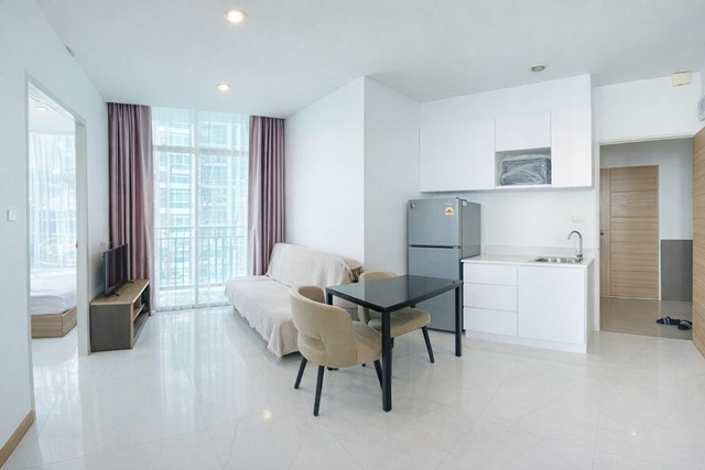 หาดจอมเทียน 500 ม. ขายคอนโดวิวทะเล ชั้นสูง อาคาร B  เดอะ แกรนด์ จอมเทียน พัทยา พัทยา ปาร์ค ทาวเวอร์ 2.4 กม.