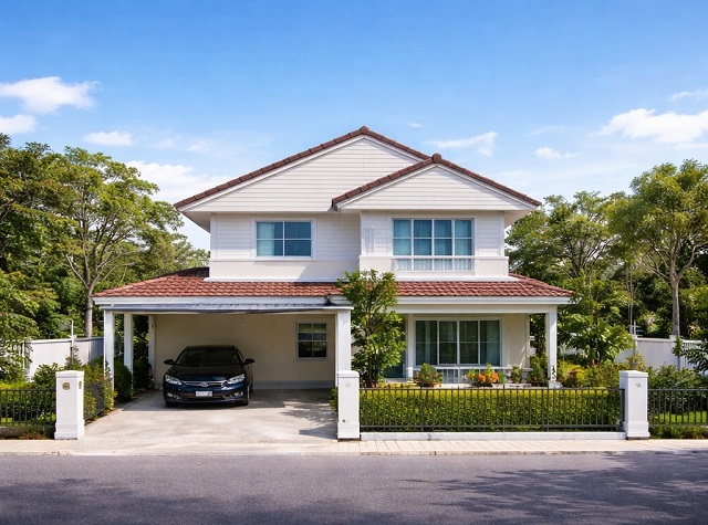 MRT คลองบางไผ่ 900 ม.เซ็นทรัลเวสเกต 1 กม. วงแหวน-รัตนาธิเบศร์  บ้านเดี่ยวสภาพใหม่ 3 นอน 3 น้ำ พฤกษ์ลดา  54 ตร.ว. 160 ตร.ม.