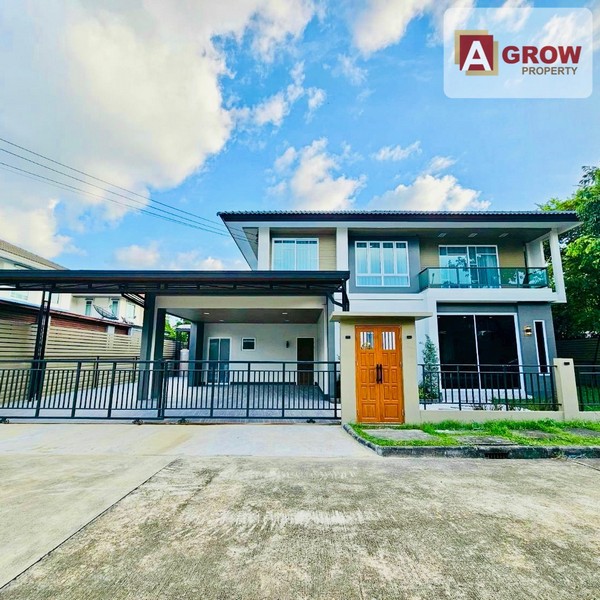 หมู่บ้านฮาบิเทีย เวนต์ ปัญญาอินทรา บ้านสวย เดินทางสะดวก ตกแต่งครบพร้อมอยู่