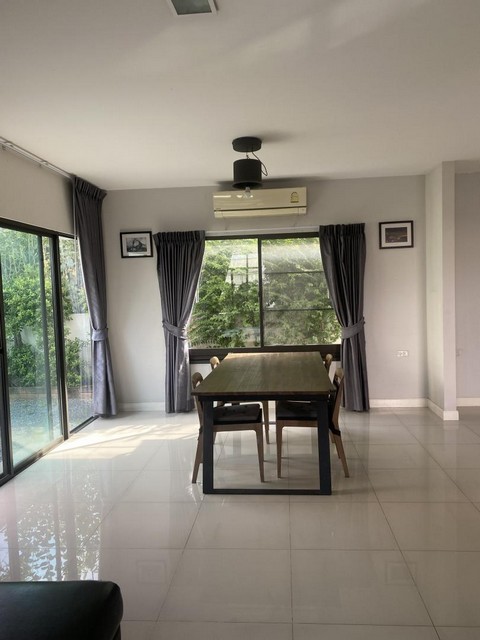 P2244 ให้เช่า บ้านเดี่ยว หมู่บ้าน มัณฑนา เลค วัชรพล Lake Watcharapol เหมาะอยู่อาศัย โครงการร่มรื่น