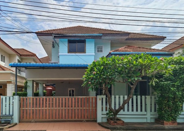 โครงการเศรณีปาร์ค 3 บ้านเดี่ยว 2 ชั้น ซอยนาวงประชาพัฒนา 21 ดอนเมือง กรุงเทพ ขายบ้านสภาพดี มีการต่อเติม ราคาคุ้มค่า