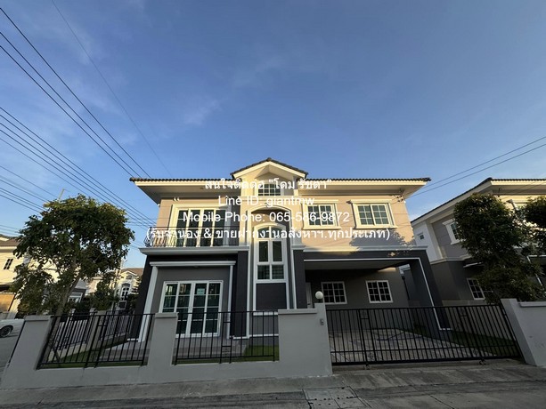 บ้าน ขายบ้านเดี่ยวใหม่ 2 ชั้น ติด ถ.ราชพฤกษ์-ปทุมธานี 50.30 ตร.ว. 4 น 4 น้ำ 2 จอดรถ ราคา 6.69 ล้านบาท 50 Square Wah 0 ngan 0 RAI 4BR4BR   Hot!