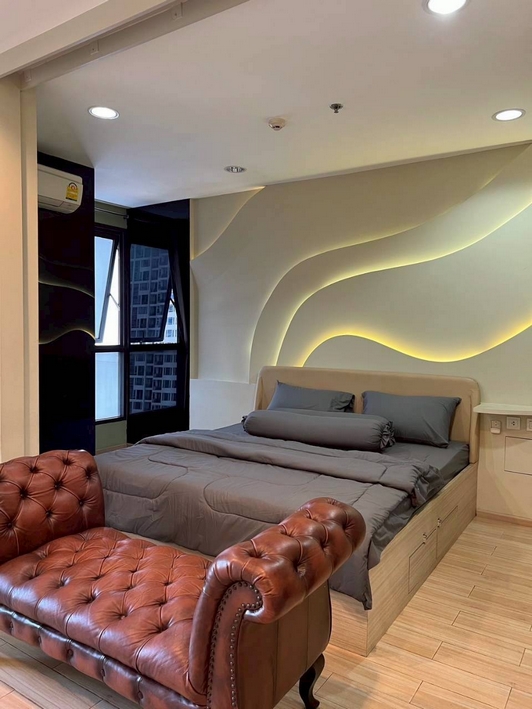 ให้เช่า ไอดีโอ คิว สยาม - ราชเทวี ขนาด 34 ตรม. ตกแต่งเฟอร์นิเจอร์ ครบครัน ใกล้  BTS ราชเทวี