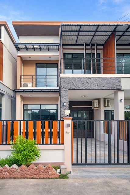 Caltex1.4กม.4นอน ให้เช่าทาวน์โฮม 2 ชั้น พร้อมเฟอร์ เชลล์ หนองคาย 1.4กม. ม.ขอนแก่น วิทยาเขตหนองคาย 800 ม.