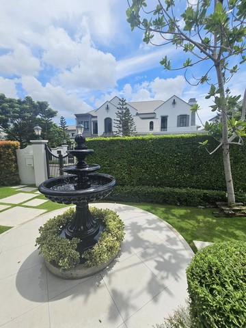 FOR RENT บ้านหรู โครงการNantawan พระราม9 กรุงเทพกรีฑาตัดใหม่ ใกล้รร นานาชาติ Brighton