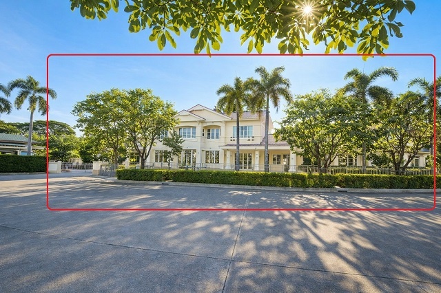 ให้เช่า คฤหาสน์หรู 2 ชั้น 2 หลังMRT วัชรพล 2.1กม. รามอินทรา 152ตร.วา  500ตร.ม.ใหญ่ติดกัน  6นอน 4น้ำ บิ้วท์อินครบ ตลาดถนอมมิตร 1.4 กม.