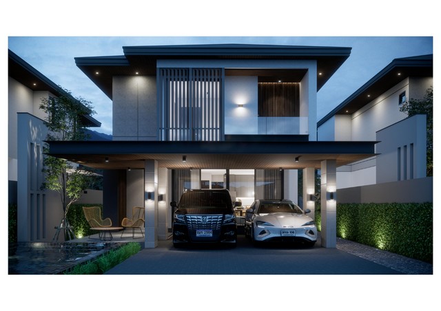 บ้านหรู Pool Villa เชียงใหม่ สันผักหวาน หางดง Fully Furnished ราคาคุ้ม