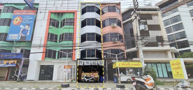 ขายอาคารพาณิชย์ 5ชั้น​ โล่งๆ  เหมาะสำหรับสายรีโนเวทย่านเจ็ดยอด ช้างเผือก เชียงใหม่