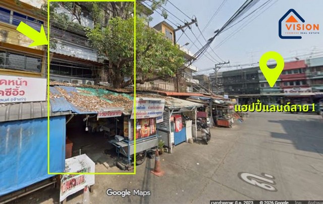 ขายด่วน! อาคารพาณิชย์ 4 ชั้น ทำเลค้าขาย ใจกลางบางกะปิ