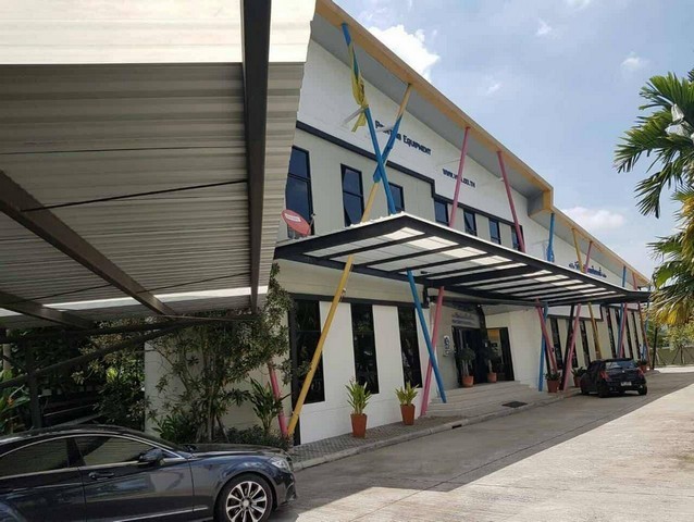 MT1ขายโกดังพร้อมสำนักงานออฟฟิศ 2 ไร่กว่า ขายต่ำกว่าราคาประเมิน พื้นที่สีเหลือง ติดเลียนถนนกาญนาภิเษก ใกล้ถนนราษฎร์พัฒนา