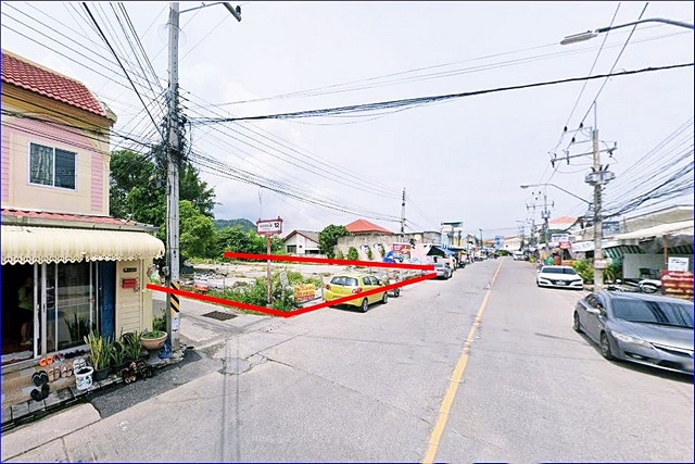 ที่ดินหายาก ทำเลธุรกิจ ใจกลางเมืองหัวหิน ติดถนน2ด้าน 298 ตรว. ซ.หัวหิน94 โทร 086-301-6161