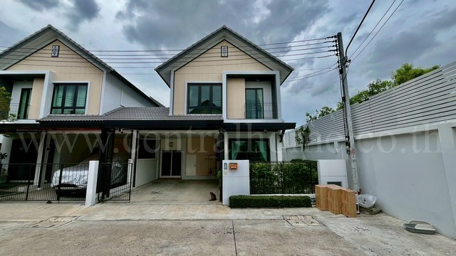 ลดราคา บ้านแฝด กรูฟ วิลล์ อยุธยา 4 - โรจนะ หลังริม ทำเลดี